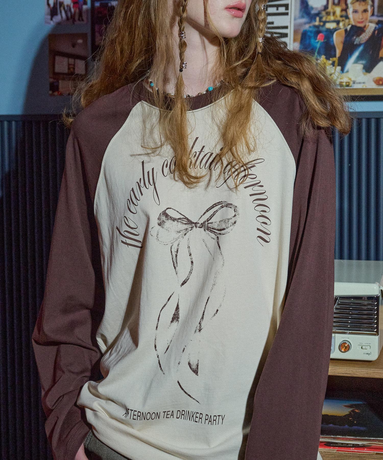 Compagno Cocktail Raglan Long Sleeve Brown Brown/L