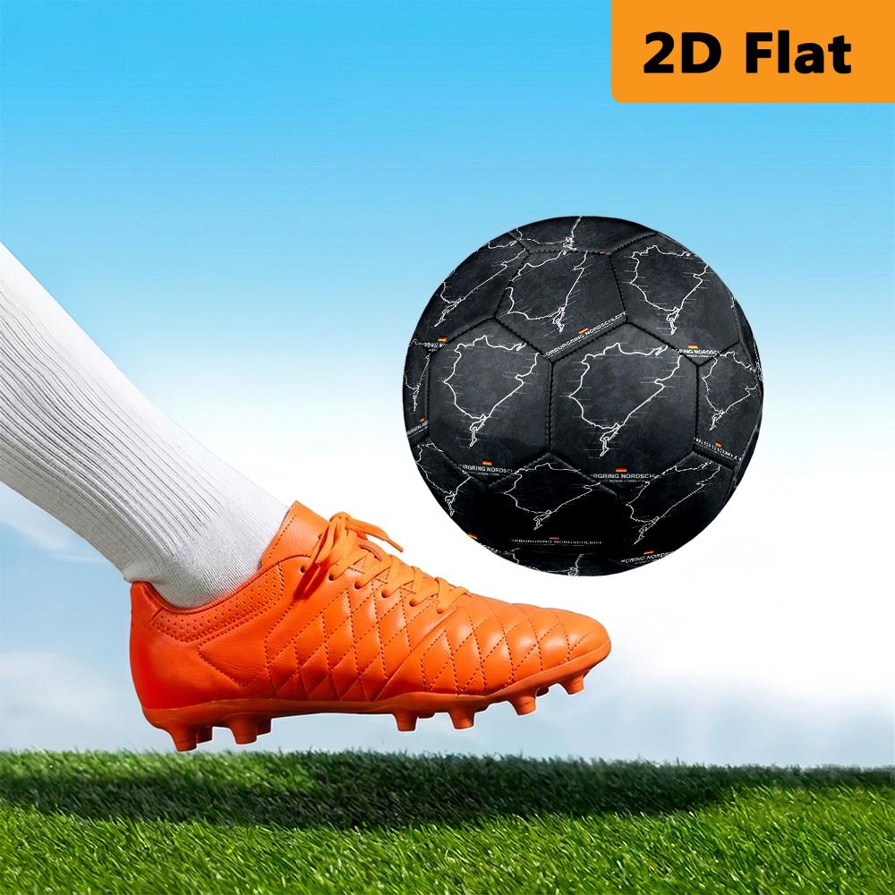 24 Hours Le Mans: Glory Soccer Ball Suitable for Both Training and Competition Very Elastic No. 5 Football High Elasticity Training Football
