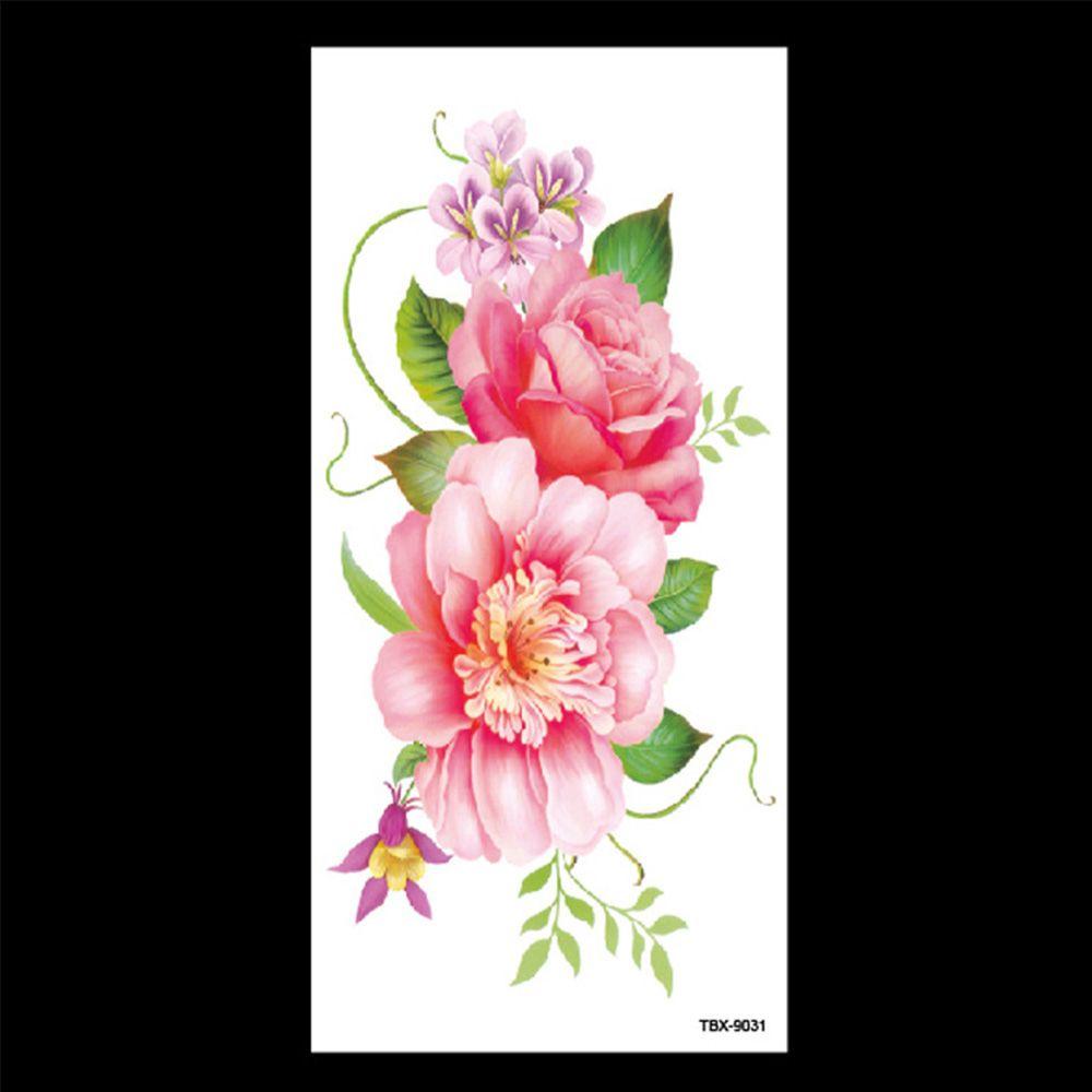 Beauty Waterproof Girl Long Lasting Arm Leg Art Fake Tattoos Temporary Tattoo Stickers Body Art