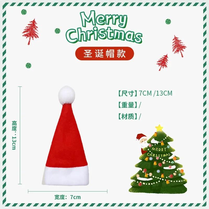Christmas Decoration Supplies Restaurant Hotel Decoration Non-woven Old Man Snowman Christmas Knife and Fork Bag Tableware Set