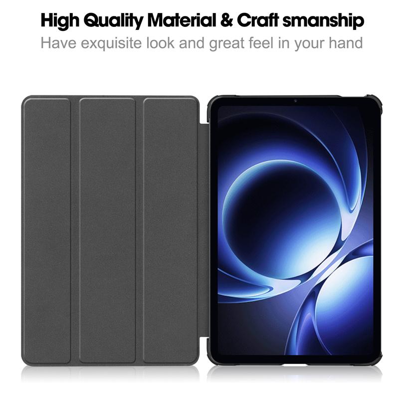 Tablet For Redmi K Pad 2025 Case 8.8 inch Hard PC Tri Fold Painted Magnetic Funda For Xiaomi Redmi K Pad 8.8 Cover Case + Pen