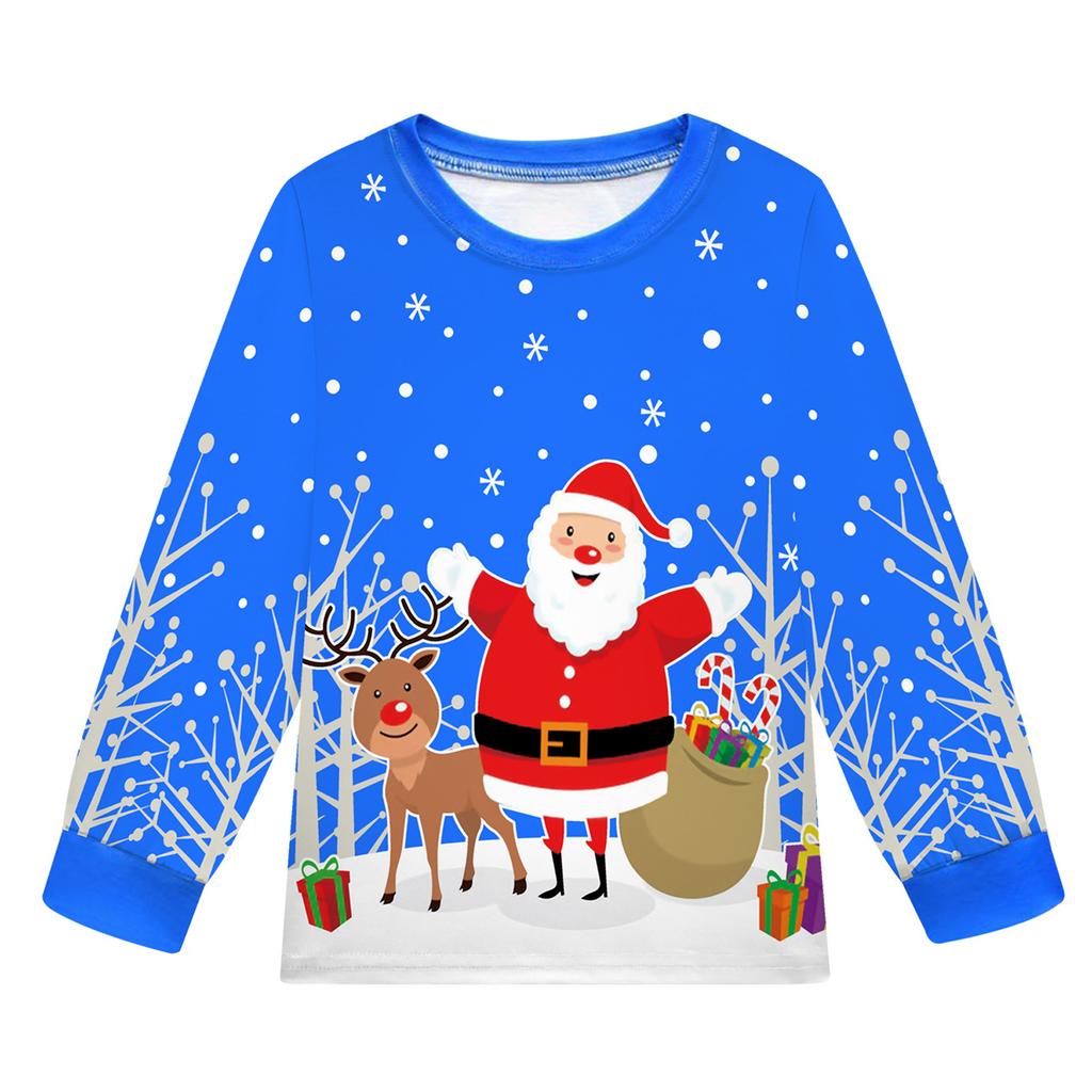 Children's Fashion Suit Skirt Round Neck Long Sleeve Top Pants