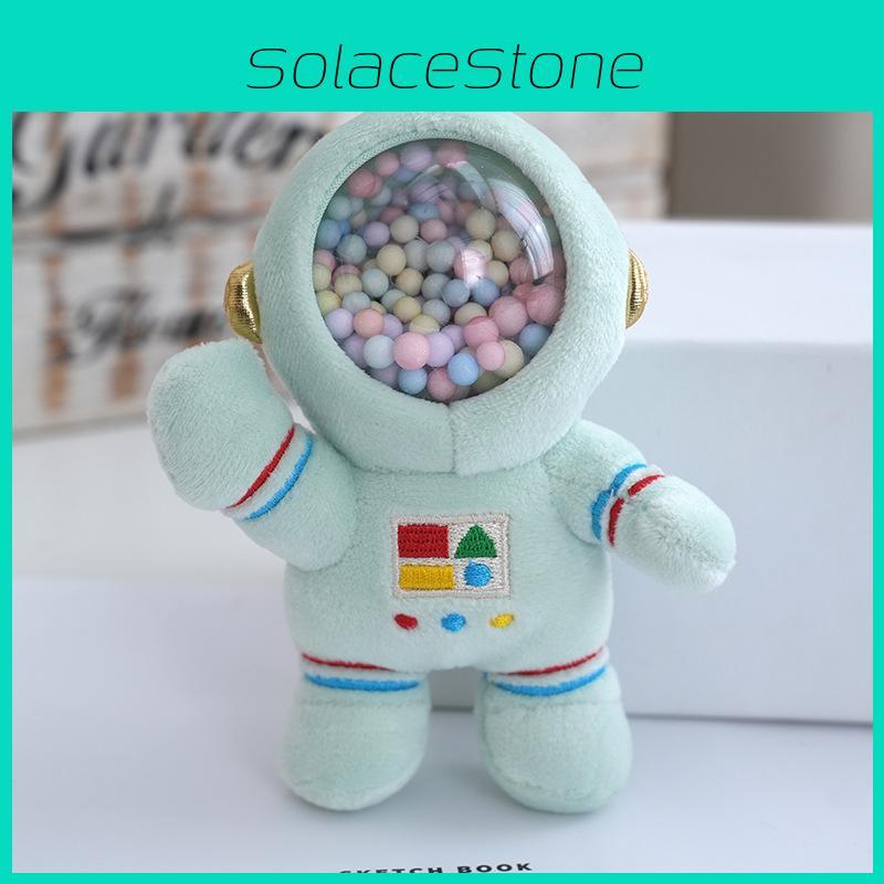 Entzückender Plüsch-Astronauten-Spielzeug-Schlüsselanhänger mit PP-Baumwollfüllung zur Dekoration von Taschen