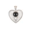 Black Tourmaline Gemstone 925 Sterling Silver Jewelry Handmade Pendant For Mom CP-15-25