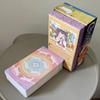 Caticorn Tarot Deck In Rigid Box, 78 Whimsical Watercolor Cat Cards 12*7cm Double-embossed, Indie Deck for Cat Enthusiasts