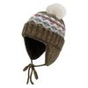 Vintage Fair Island Hat Women'S Windproof And Cold-Proof Wool Hat Warm Ear Protector Lei Feng Hat Show Face Small Knitted Hat