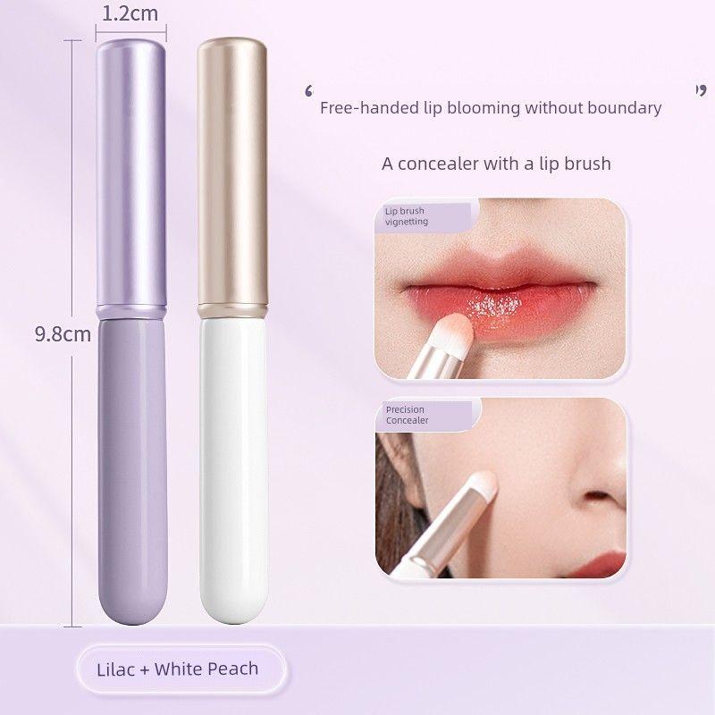 Blooming round Head Professional Portable Concealer Lip Brush
