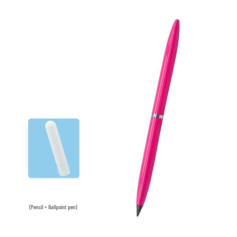 

Вечный металлический стираемый механический карандаш и шариковая ручка двойного назначения - Плавное письмо, Настраиваемый для рекламных подарков HB