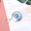 LED Light UFO Keyring Pendant Spaceship Model Keyring Kids Toy Flying Disc Keychain  Small Toy