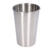 500ML Stainless Steel Beer Mug with Lid Single Layer Water Cup Outdoor Drinking Cup for Household