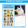 2026-2027 Calendar - 18 Monthly 2026-2027 Wall Calendar, Jan. 2026 - Jun. 2027, Cat Calendar with Unruled Blocks, Wall Calendar for Office School