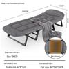 Portable Single Folding Nap Cot and Recliner for Office or Home Use