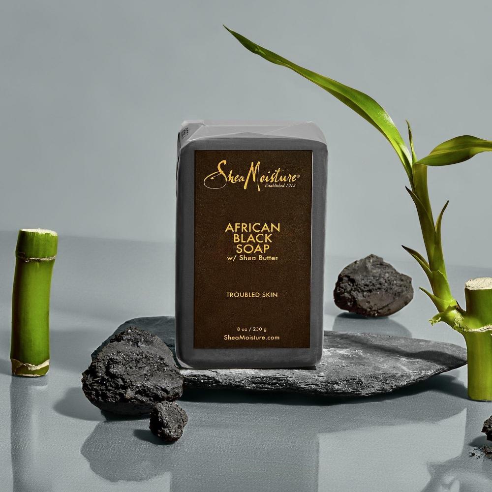 Barre de savon noir africain Sheamoisture 8,0 oz