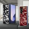 Creativity Lip Print Case for Samsung Galaxy ZFold6 ZFold7 ZFold3 ZFold4 Z Fold 7 6 5 4 3 ZFold5 Back Phone Cover
