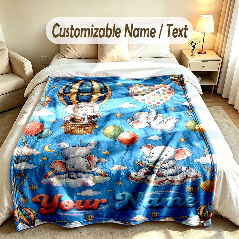 Andere ähnliche Designs Thema Benutzerdefinierte Decke Personalisierter Name & Text Angepasste Weiche Warme Überwurfdecke Heimdekoration