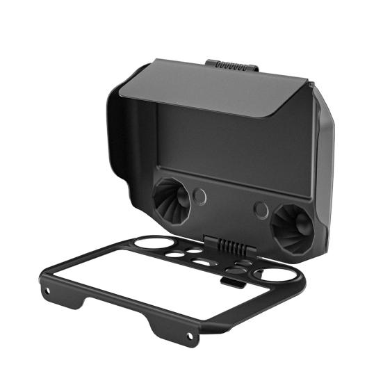 

Кришка-бленда 2-в-1 Захисний чохол Регулювання кута затемнення Захист від подряпин Дизайн з прихованою підпанеллю Чохол для DJI Mini 3 чорний