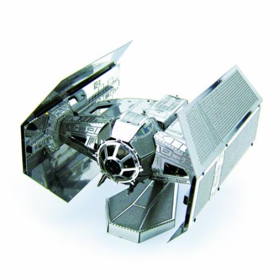 

Tenyo Metallic Nano Puzzle Star Wars TIE Advanced x1 (W-MN-009) Stainless Steel, No Glue Required, 0.2m Thickness, Ultra-Precision Laser Cutting,
