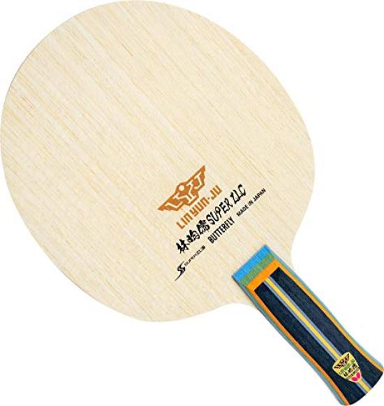 Butterfly Shakehand Table Tennis Racket Lin Yun-Ju SUPER ZLC AN 37132 Blade Size 157×150mm