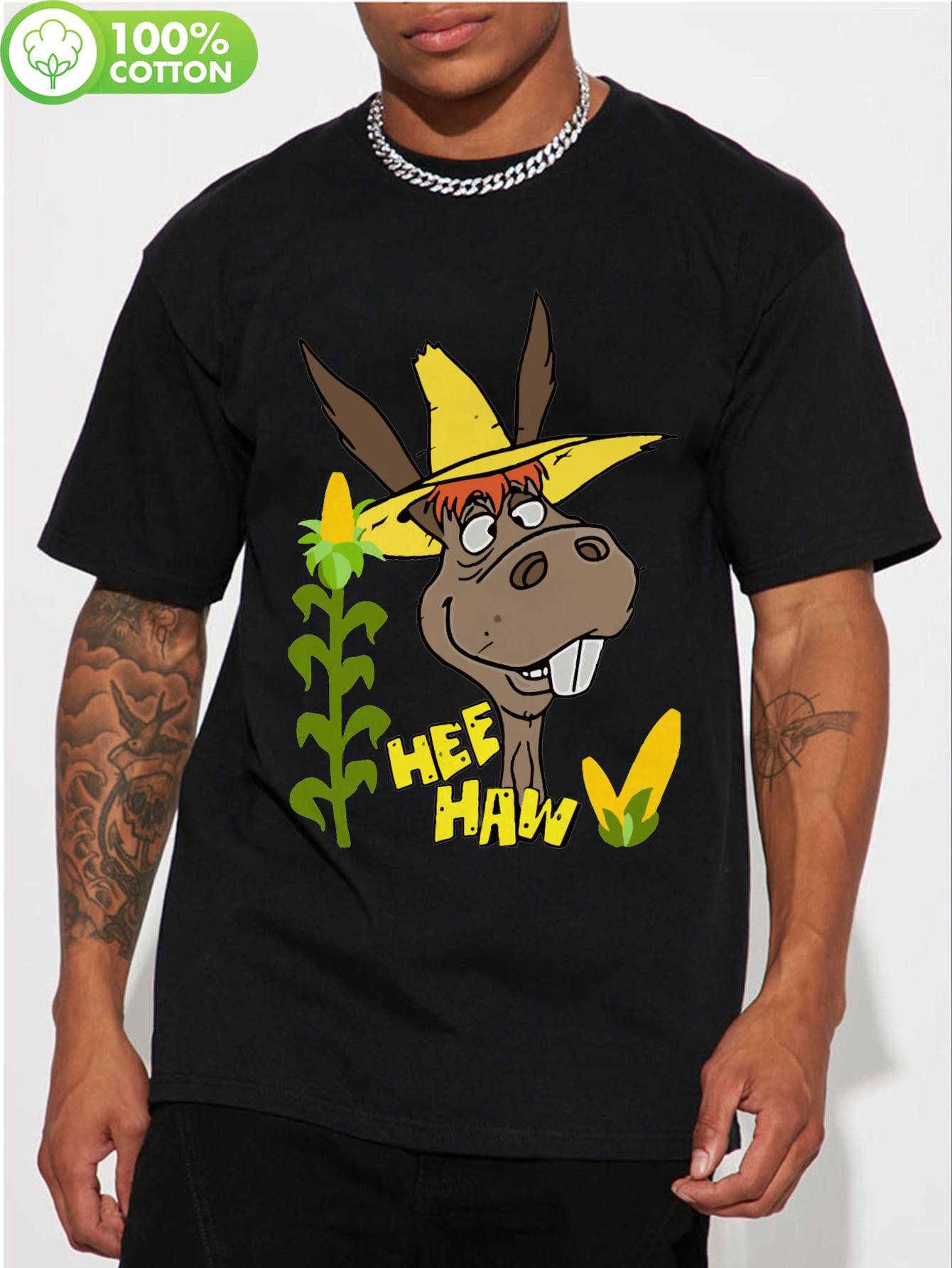 HEE HAW Graphic T-shirt - 100% Cotton XXXXL