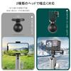 PULUZ GoPro Clamp Super Clamp with Strong Aluminum Alloy Camera Adjustable Bike Handlebar Strong Magic Ideal for and GoPro and DJI Osmo Action Mount,