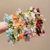 Women Headband 3D Flower Decor Lace Ribbon Bright Color Headband Fairy Girl Pink Garland Versatile Hair Accessory