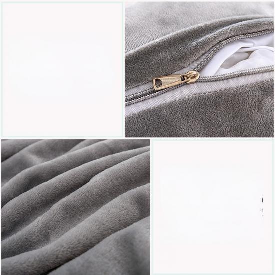 Cute Plush Pillow Quilt Hand Warmer Dual-Use Cushion Folding Blanket Car Office Sofa Cushion Quilt  Couch Pillow Good