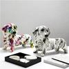 Kreative Dackel Hunde Ornamente Hauseingang Wohnzimmer Weinschrank Dekoration Büro Schreibtisch Harz Handwerk