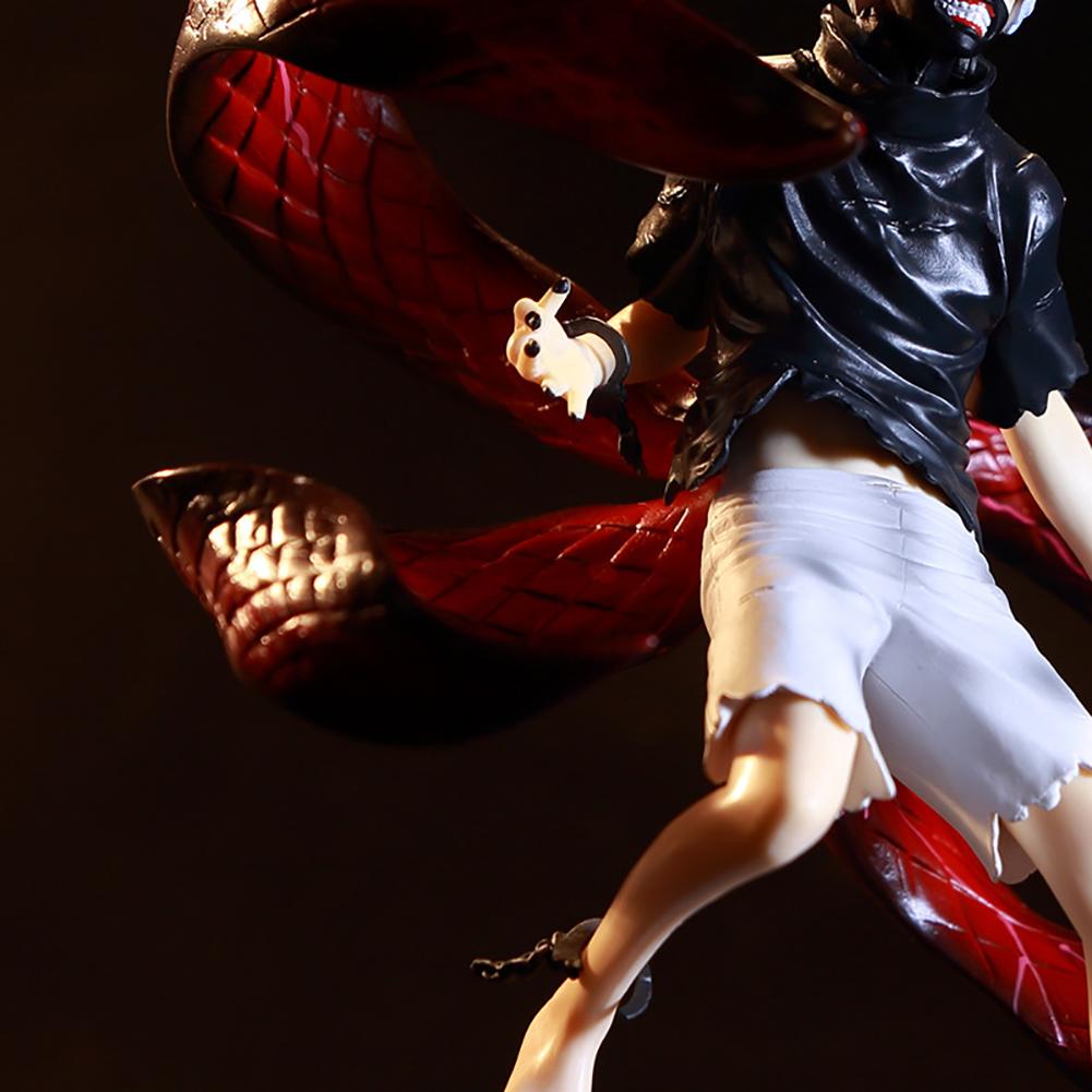 Tokyo Ghost Anime Figures Kaneki Ken Mask Action Figure Double Head Statue Figurine Model Doll Decor Ornaments Toys PVC battle Poseable Articulated