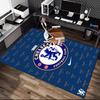 1pc Office Printed Area Carpet, Chelsea FC Rug, Home Sofa Chair Mat For Christmas and Halloween Décor
