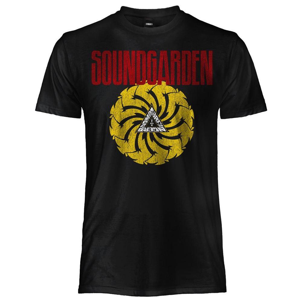 Original Musik Soundgarden Rock Offiziell Original T-Shirt Tee Schwarz