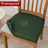 Waterproof Chair Seat Covers Stretch Chair Cover For Dining Room Removable Chair Protector Chair Slipcover For Kitchen Office