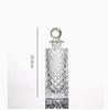 150ml Transparent Mini Glass Bottle for Liquor, Cold Brew Coffee, Fruit Wine, and Dispensing, with Sealed Two Ounce Capacity