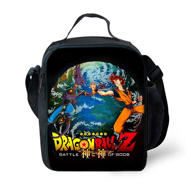 Dragon Ball Dragon Ball Lunch Bag Men'S Crossbody Bag Shoulder Bag Cartoon Backpack