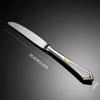 Palace Embossed 304 Stainless Steel Cutlery Set Gold Plated Wedding Table Decoration Forks and Spoons Knifves Luxury Dinnerware