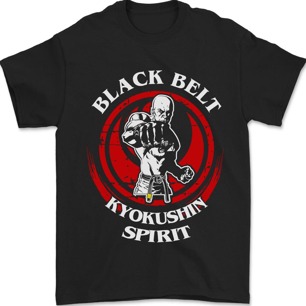 Kyokushin Spirit Karate Martial Arts Mma Mens T-Shirt 100% Cotton