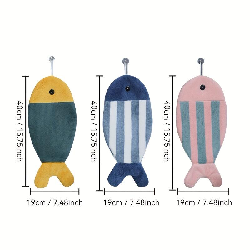 The New-Style Hand Towels Home Convenient Hanging Double-Layer Thickened Speed Dry Absorbent Hand Cloth For Kitchen And Bathroom