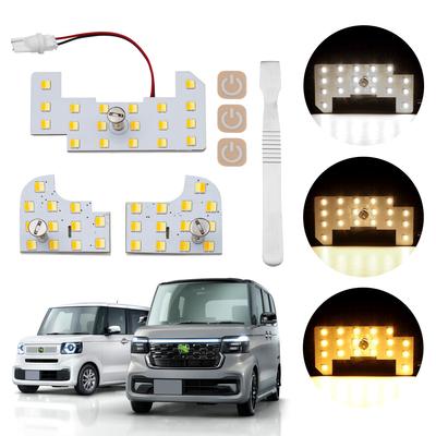 Lámpara LED de Habitación GIMUYA para Honda New Memory Cálida NBOX y NBOX Joy 2023 Diseñada Exclusivamente para Alto 5050SMD Interior Incluye Juego de Molduras Interiores con