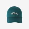 Unisex UCLA ARCH LOGO Baumwoll-Baseballkappe [GRÜN] (UCRAC20_66)