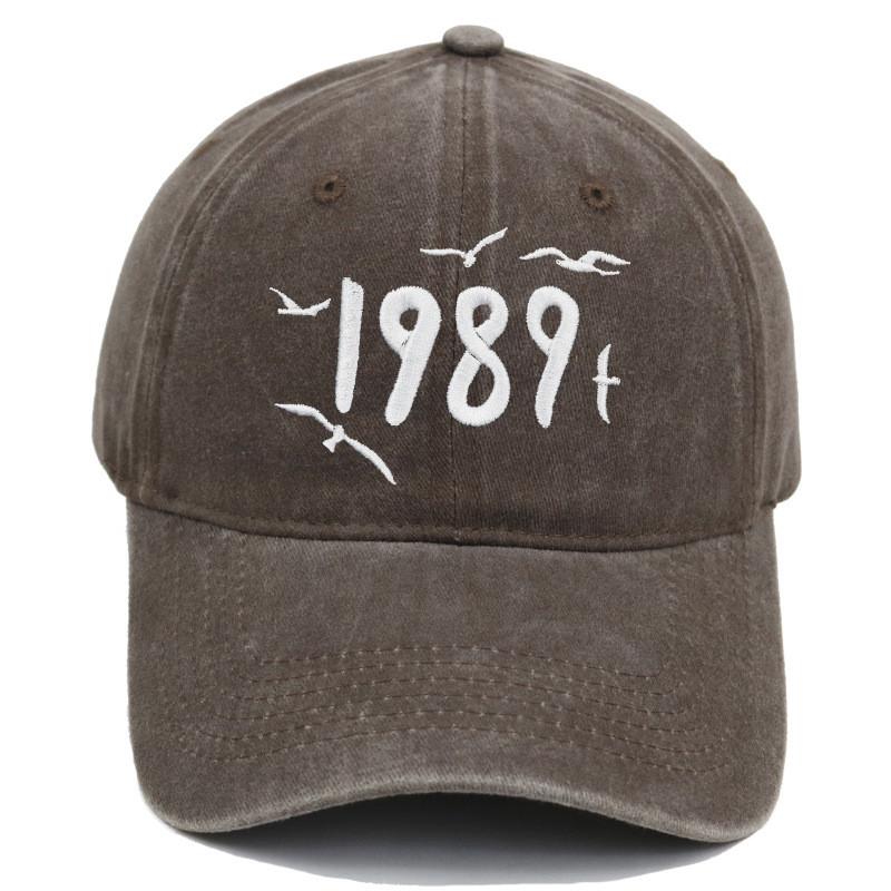 Taylor Swift Cotton Embroidered Baseball Cap With Sunshade For Casual Wear