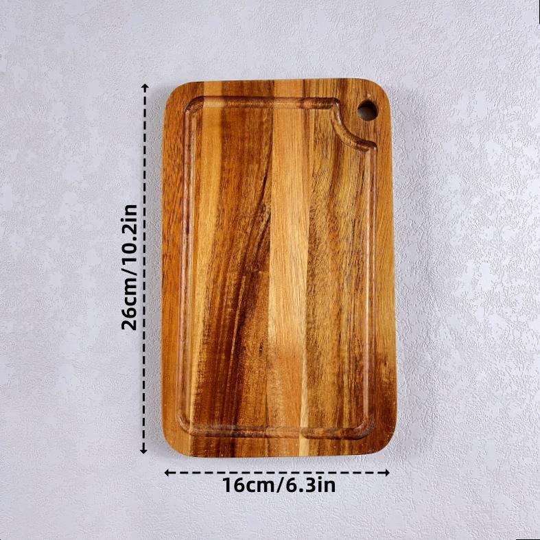 

Премиальная квадратная многоцелевая разделочная доска из дерева акации для кухни и фруктов Square