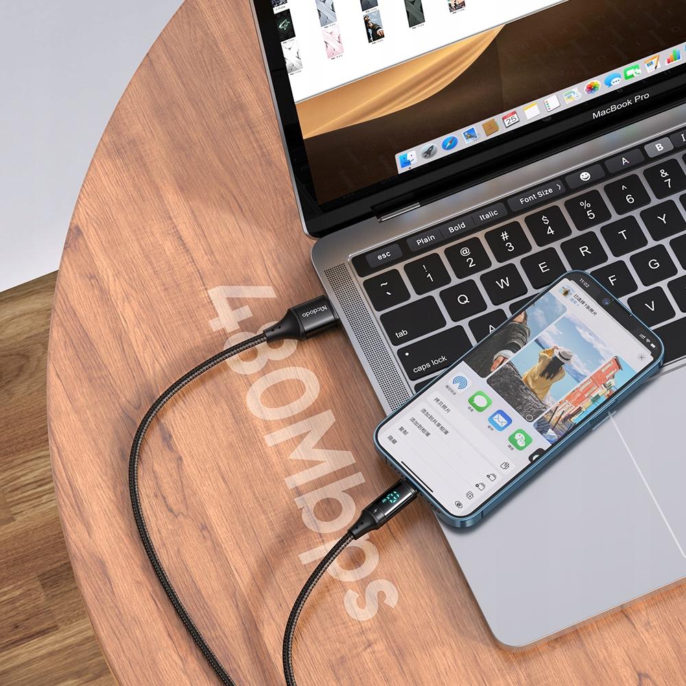 Mcdodo Usb Lightning 36W 1M Display Cable For Iphone X 11 12 13 14