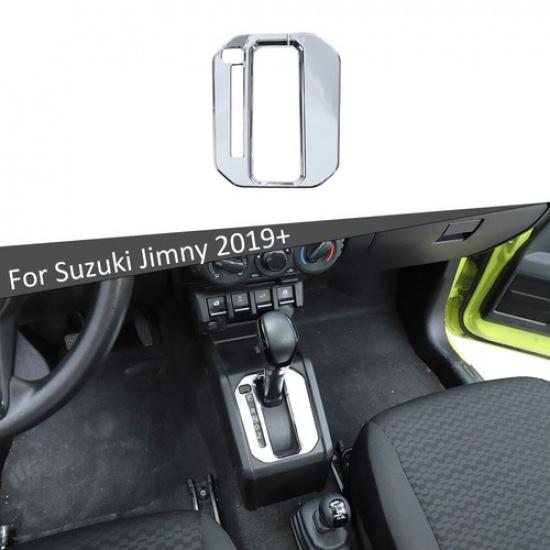 Central Control Gear Shift Panel Cover Trim Frame For Suzuki Jimny + Chrome