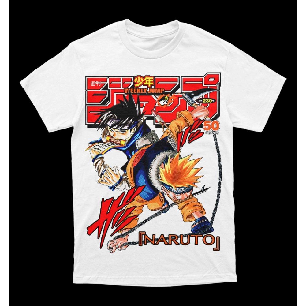 

Naruto Sasuke Anime Graphic T-Shirt Cotton Streetwear Unisex S