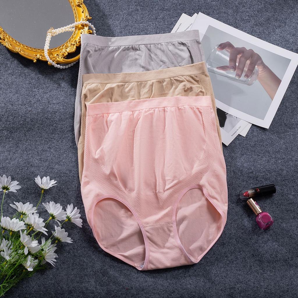 3er-Pack Umstandshöschen, hohe Taille, Schwangerschaftsunterwäsche, Bauchstütz-Slips für Schwangere, bequeme, weiche Unterhosen