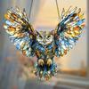 Multiple Colorful Owl Animal Themed Hanging Decorations, Ideal Gifts for Home and Office Decoration, Holiday Decoration