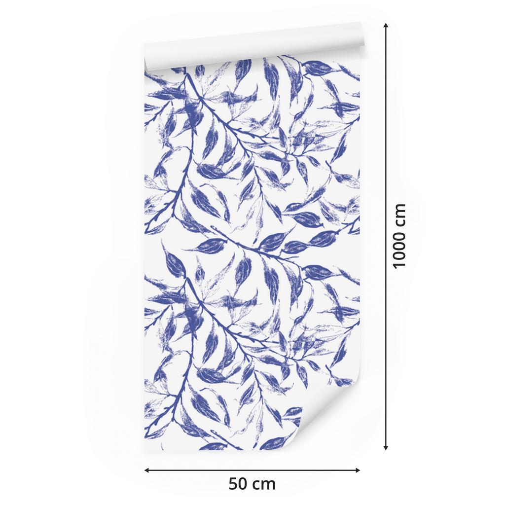 Leaves and Branches Wallpaper for Living Room and Bedroom 50x1000