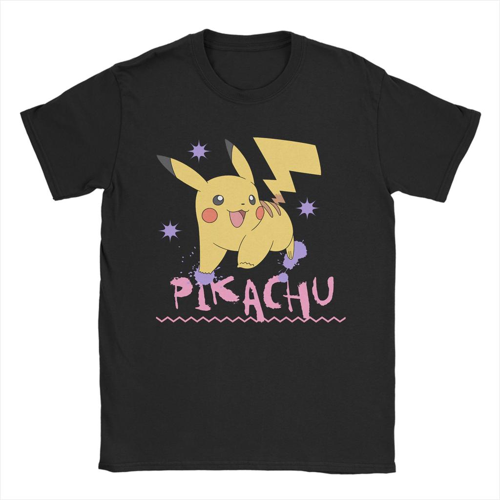 Unisex Tshirts Pikachu Puzzle Box Funny 100 Cotton Tees Short Sleeve T Shirt Round Neck Tops Summer
