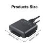 Multifunktions-Festplatten-Schnittstellen-Adapter, USB 3.0 auf SATAs/IDE für 2,5"/3,5" Laufwerke mit One-Touch-Backup, Netzteil im Lieferumfang enthalten