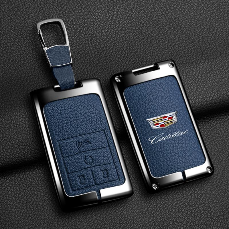 Cadillac Key Fob Shell for 13/14 XTS, Old CTS, Escalade, SLS, Seville, SRX - Suitable for Men & Women