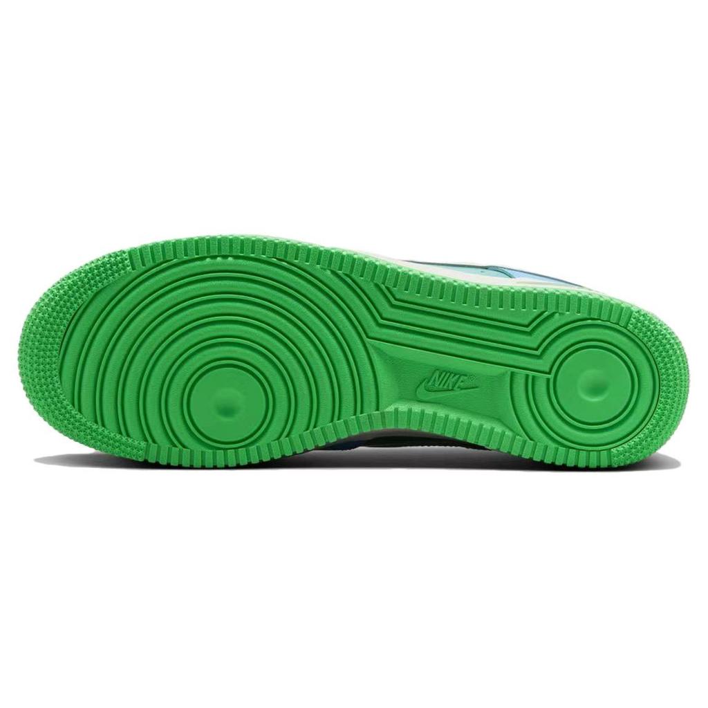 Nike Air Force 1 Low Aquarius Blue Vapor Green Men Sneakers Sail Green-Shock FZ4032-407